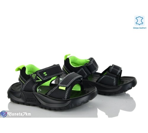 Сандалі дитячі на літо (8 пар р.26-30) чорний  "Laifakids"