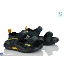 Сандалі дитячі на літо (8 пар р.26-30) зелений  "Laifakids"