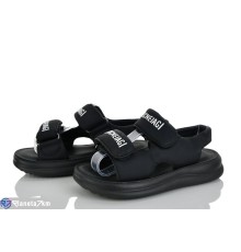 Дитячі босоніжки на літо (8 пар р.32-37) чорний  "Laifakids"