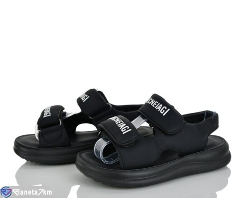 Дитячі босоніжки на літо (8 пар р.32-37) чорний  "Laifakids"