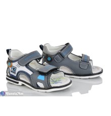 Сандалі дитячі на літо (8 пар р.20-25) сірий  "Laifakids"