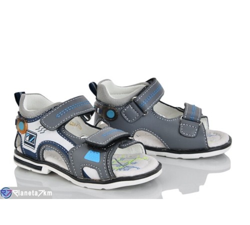 Сандалі дитячі на літо (8 пар р.20-25) сірий  "Laifakids"