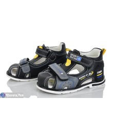 Сандалі дитячі на літо (8 пар р.21-26) чорний  "Laifakids"