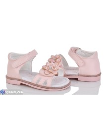 Дитячі босоніжки на літо (8 пар р.21-26) рожевий  "Laifakids"