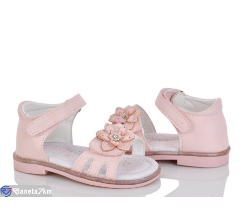 Дитячі босоніжки на літо (8 пар р.21-26) рожевий  "Laifakids"