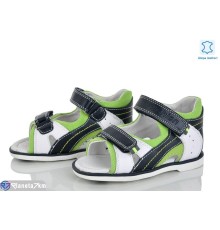 Сандалі дитячі на літо (8 пар р.21-26) зелений  "Laifakids"