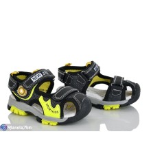 Сандалі дитячі на літо (8 пар р.21-26) чорний  "Laifakids"