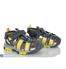 Сандалі дитячі на літо (8 пар р.21-26) сірий  "Laifakids"