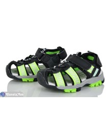 Сандалі дитячі на літо (8 пар р.21-26) чорний  "Laifakids"