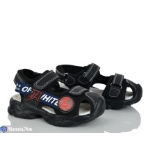 Сандалі дитячі на літо (8 пар р.26-31) чорний  "Laifakids"