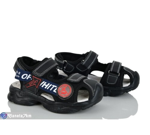 Сандалі дитячі на літо (8 пар р.26-31) чорний  "Laifakids"