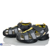 Сандалі дитячі на літо (8 пар р.26-31) сірий  "Laifakids"