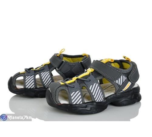 Сандалі дитячі на літо (8 пар р.26-31) сірий  "Laifakids"
