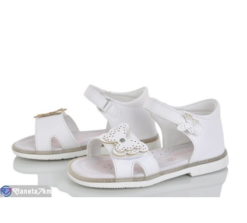 Дитячі босоніжки на літо (8 пар р.26-31) білий  "Laifakids"