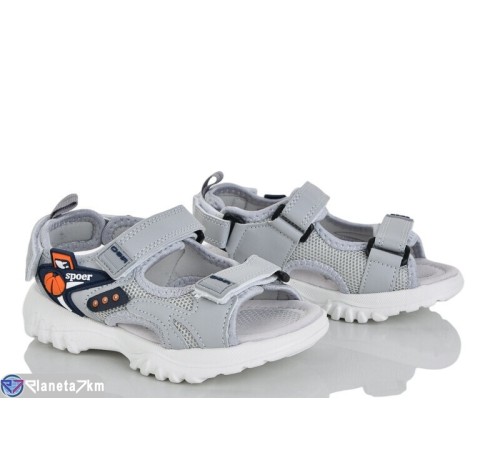 Сандалі дитячі на літо (8 пар р.27-32) сірий  "Laifakids"