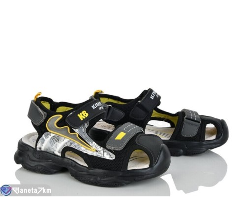 Сандалі дитячі на літо (8 пар р.32-37) чорний  "Laifakids"