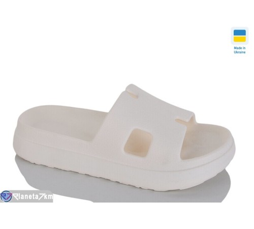 Шлепки жіночі на літо (8 пар р.36-41) білий  "Korka"