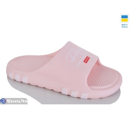 Шлепки жіночі на літо (8 пар р.36-41) рожевий  "Korka"