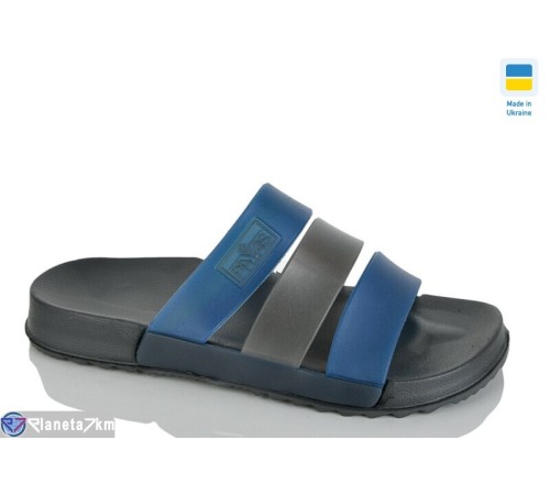 Шлепки чоловічі на літо (8 пар р.41-45) сірий  "Korka"