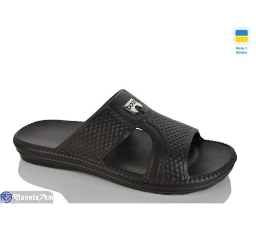 Шлепки чоловічі на літо (8 пар р.41-46) чорний  "Korka"