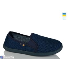 Сліпони чоловічі на літо (7 пар р.41-45) синій  "Korka"