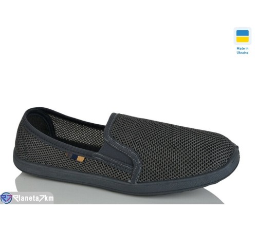 Сліпони чоловічі на літо (7 пар р.41-45) сірий  "Korka"