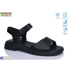 Босоніжки жіночі на літо (8 пар р.36-41) чорний  "HENGJI-ELENA"