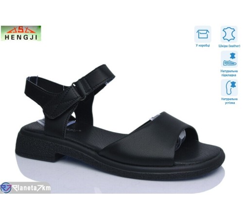 Босоніжки жіночі на літо (8 пар р.36-41) чорний  "HENGJI-ELENA"