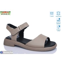 Босоніжки жіночі на літо (8 пар р.36-41) бежевий  "HENGJI-ELENA"