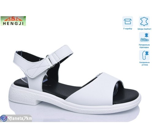 Босоніжки жіночі на літо (8 пар р.36-41) білий  "HENGJI-ELENA"