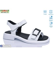 Босоніжки жіночі на літо (8 пар р.36-41) білий  "HENGJI-ELENA"