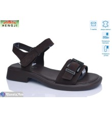 Босоніжки жіночі на літо (8 пар р.36-41) коричневий  "HENGJI-ELENA"