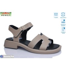 Босоніжки жіночі на літо (8 пар р.36-41) бежевий  "HENGJI-ELENA"