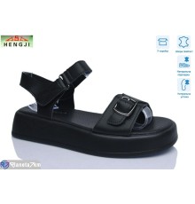 Босоніжки жіночі на літо (8 пар р.36-41) чорний  "HENGJI-ELENA"