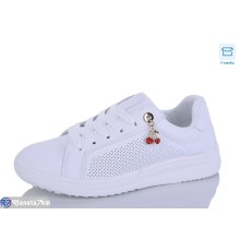 Кросівки жіночі на весну/осінь (8 пар р.36-41) білий  "CLAN"