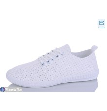 Кросівки жіночі на літо (8 пар р.36-41) білий  "CLAN"