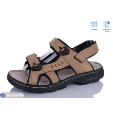 Сандалі чоловічі на літо (8 пар р.41-46) бежевий  "CLAN"