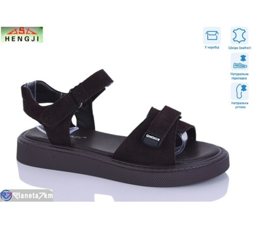 Босоніжки жіночі на літо (8 пар р.36-41) коричневий  "HENGJI-ELENA"