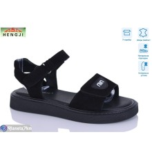 Босоніжки жіночі на літо (8 пар р.36-41) чорний  "HENGJI-ELENA"
