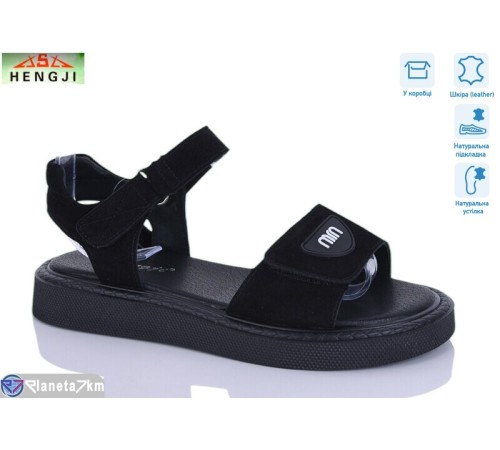 Босоніжки жіночі на літо (8 пар р.36-41) чорний  "HENGJI-ELENA"
