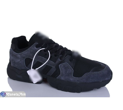 Кросівки чоловічі на весну/осінь (8 пар р.41-46) чорний  "DOFA"