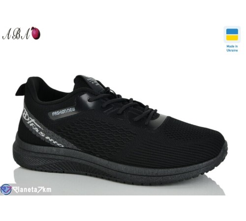 Кросівки чоловічі на весну/осінь (8 пар р.40-45) чорний  "Aba"