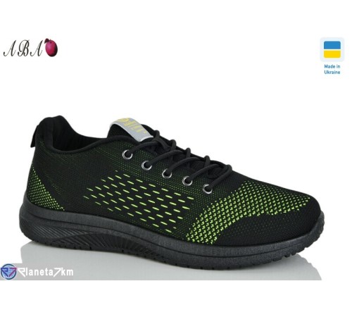 Кросівки чоловічі на весну/осінь (8 пар р.40-45) чорний  "Aba"