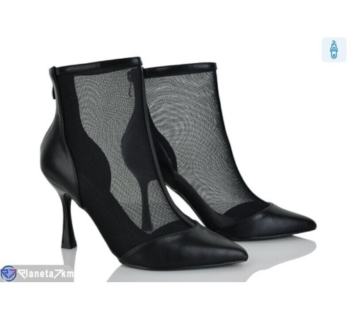 Черевики жіночі на літо (6 пар р.36-41) чорний  "LOREDANA"