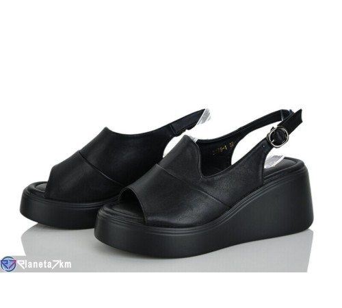 Босоніжки жіночі на літо (8 пар р.36-41) чорний  "LOREDANA"