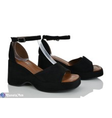 Босоніжки жіночі на літо (6 пар р.36-41) чорний  "LOREDANA"