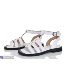 Босоніжки жіночі на літо (8 пар р.36-41) білий  "LOREDANA"