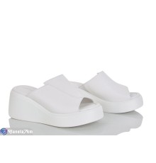 Шлепки жіночі на літо (8 пар р.36-41) білий  "LOREDANA"