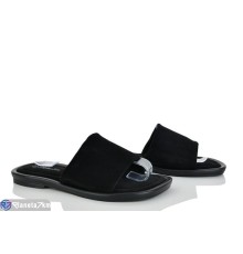 Шлепки жіночі на літо (8 пар р.36-41) чорний  "LOREDANA"