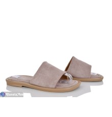 Шлепки жіночі на літо (8 пар р.36-41) бежевий  "LOREDANA"